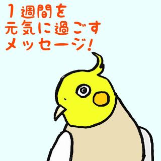 1�T�Ԃ����C�ɉ߂������b�Z�[�W�I�̃T���l�C���摜