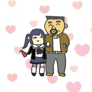 �肢�t�̐l�̌��ɂߕ��̃T���l�C���摜