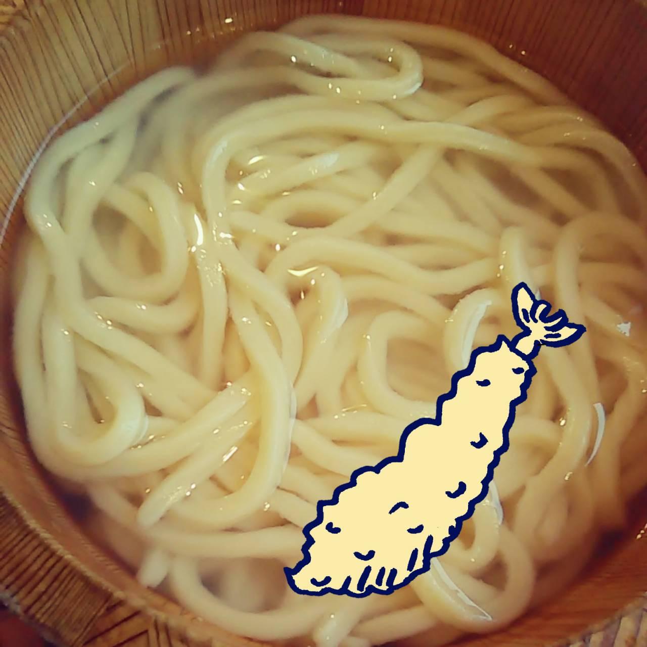 恋愛運アップにうどん！